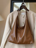 Load image into Gallery viewer, Large Capacity Solid Color Women's Shoulder Bag, Multifunctional Crossbody Bag, Women's Shoulder Tote Bag, Large Capacity Crossbody Tote Bag, Casual Work Bag