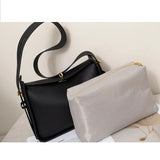 Load image into Gallery viewer, New Genuine Leather Luxury Designer Women Shoulder Crossbody Underarm Bags Cowhide Ladies Large Capacity Tote Bag Fashion Purse