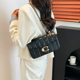 Load image into Gallery viewer, 2025Small Fragrant Wind Bag Handbag Rhombic Chain Bag 2026 New One-shoulder Messenger Bag Joker High Sense Small Square Bag Tide