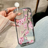 Load image into Gallery viewer, 2 in 1 Candy Color Phone Case For iPhone 11 16 17 Pro Max 13 15 14 12 17 Air 17promax Soft TPU Transparent Flower Funda Cover