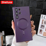 Load image into Gallery viewer, Luxury For Magsafe Magnetic Soft TPU Case Shelluxe For Samsung Galaxy S26 S25 EDGE S24 S23 S22 Ultra S21 Plus S20 FE Phone Cover