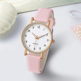 Load image into Gallery viewer, Casual Women's Watch Pu Leather Strap Wristwatch