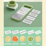 Load image into Gallery viewer, 9-In-1 Multifunctional Vegetable Chopper Radish Carrot And Potato Chopper Manual Shredding And Slicing Machine Kitchen Tool