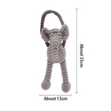 Load image into Gallery viewer, Plush Bone Dog Squeaky Toy Puppy Teething Molar Chew Toy Squeaker Interactive Training Play Toy Pet Daily Care Accessories