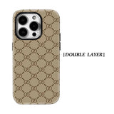 Load image into Gallery viewer, GG Monogram For Magnetic Phone Case for IPhone 17 16 15 14 13 Pro Max Plus Single Double-layer tough Case