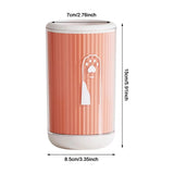 Load image into Gallery viewer, Manual Pet Foot-washing Cup Removable Liner TPR Soft Brush Dogs Cats Paw Cleaner Daily Paw Care Cleaning Tool Pets Accessories